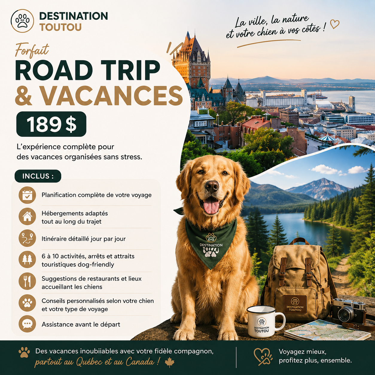 Forfait Road Trip & Vacances