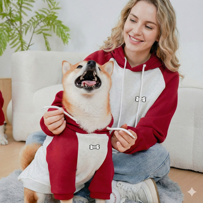 L'Ensemble Hoodie Duo « Cœur à Cœur » – Affichez votre complicité avec Fierté !