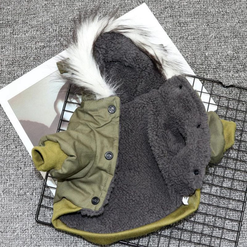 Manteau pour Chien | Style Militaire, Confort Total