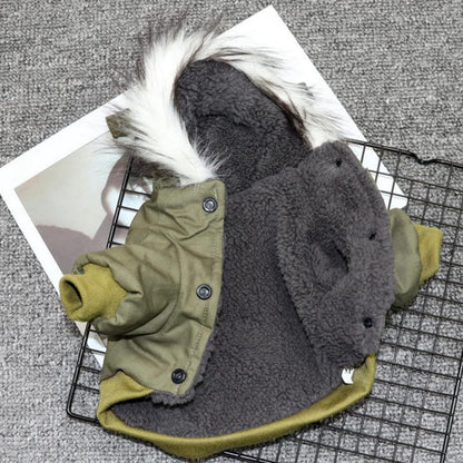 Manteau pour Chien | Style Militaire, Confort Total