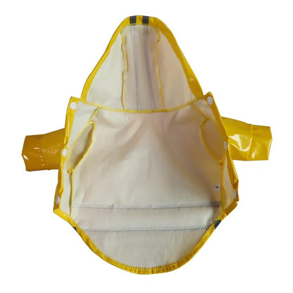 Manteau Imperméable pour Chien avec Bandes Réfléchissantes - Le Manteau qui Rend les Promenades Pluvieuses Joyeuses