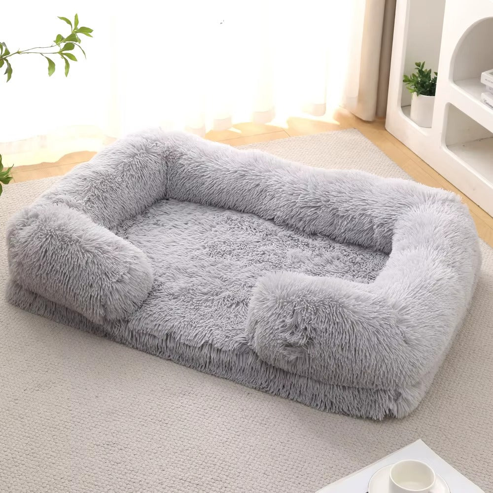 Lit Orthopédique pour Chien  – Mousse Apaisante & Déhoussable