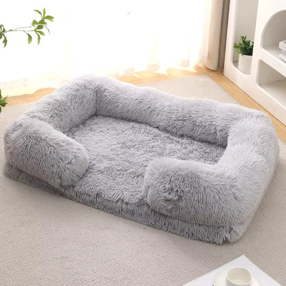 Lit Orthopédique pour Chien  – Mousse Apaisante & Déhoussable