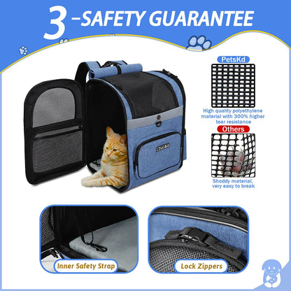 Sac a dos pour chien  - Alpha™: Le compagnon de voyage idéal pour votre animal