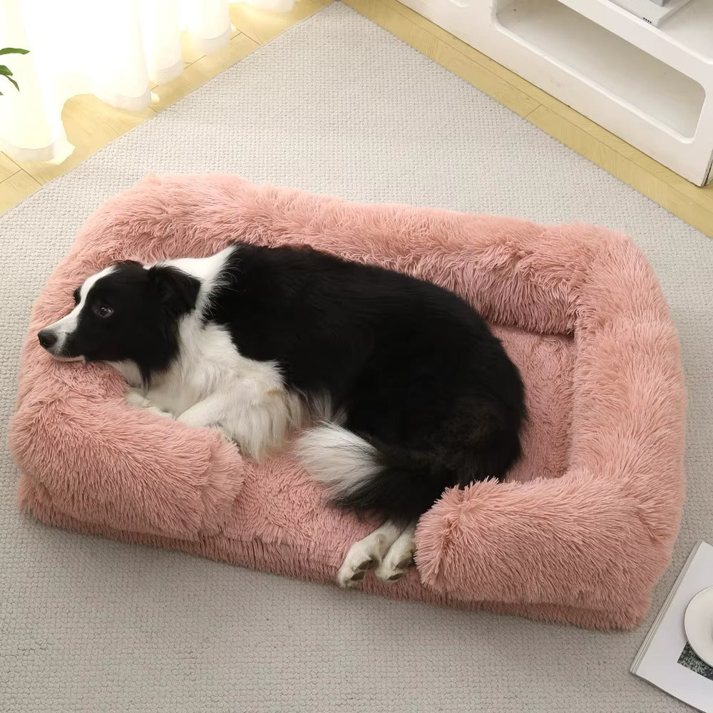 Lit Orthopédique pour Chien  – Mousse Apaisante & Déhoussable