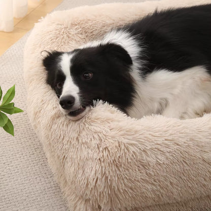 Lit Orthopédique pour Chien  – Mousse Apaisante & Déhoussable