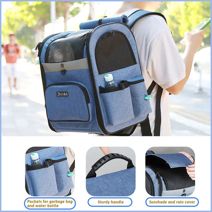 Sac a dos pour chien  - Alpha™: Le compagnon de voyage idéal pour votre animal