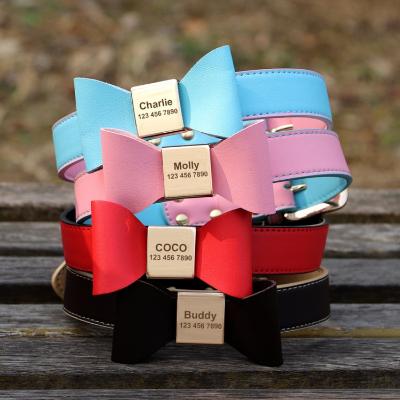 Collier pour chien Personnalisé - Nœud Papillon - Le monde de Philo