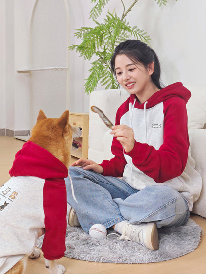 L'Ensemble Hoodie Duo « Cœur à Cœur » – Affichez votre complicité avec Fierté !