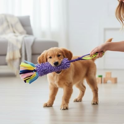 Jouet Intelligemment Masticable pour Chien – Stimule l’Esprit & Nettoie les Dents