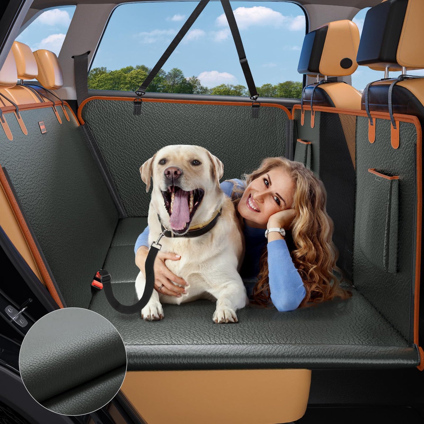 Protection de Siège d’Auto pour Chien – Banquette Extensible Ultra Résistante