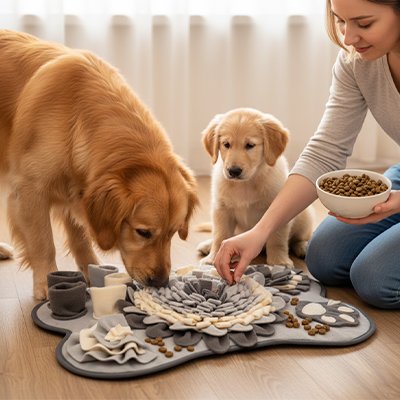 Tapis de fouille chien