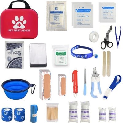 Trousse de premier soins pour chien - Prémium™ - Le monde de Philo